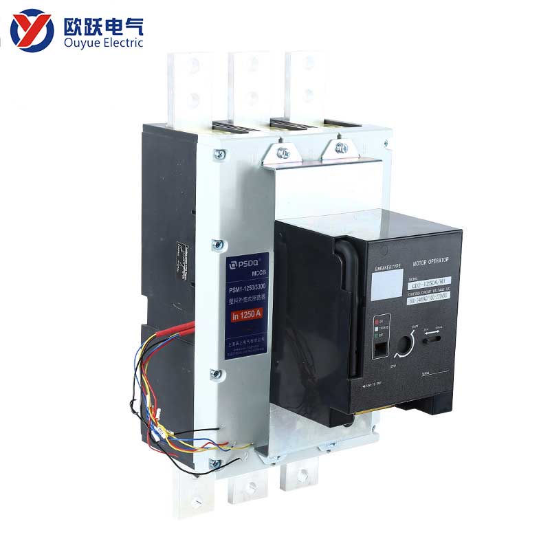 1250A 3P MCCB z električnim pogonom