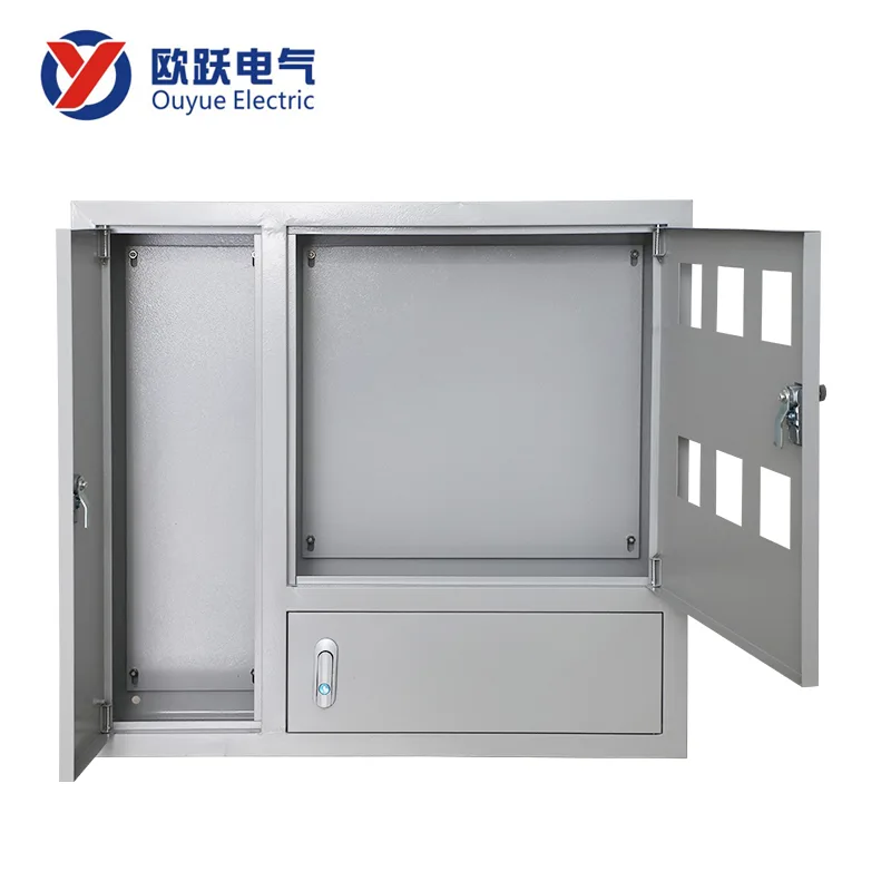 Železna notranja podometna omarica za električne števce